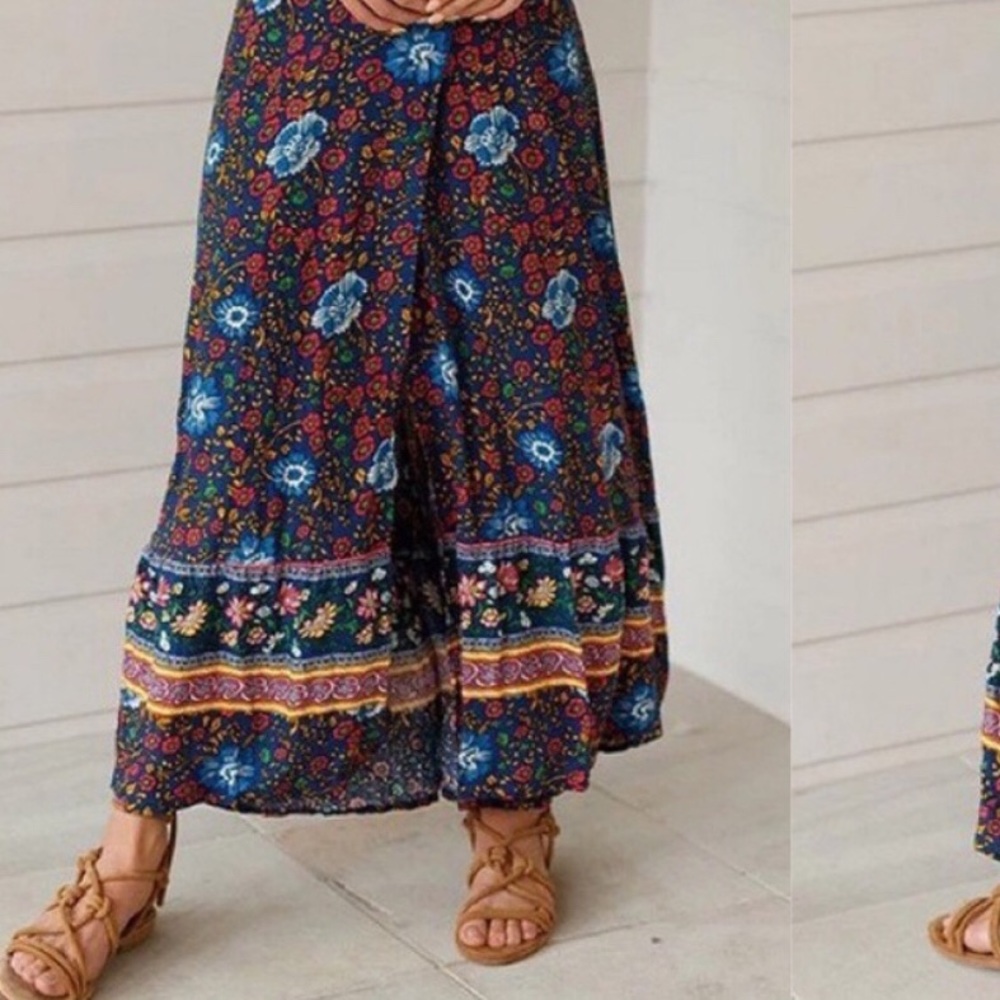 Boho maxi wrap dress - Picture 3 of 7